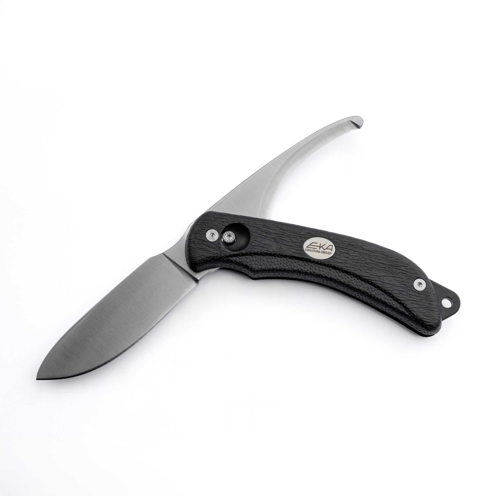 EKA SwedBlade G5 Black Profi Jagdmesser mit schwenkbarer Wechselklinge