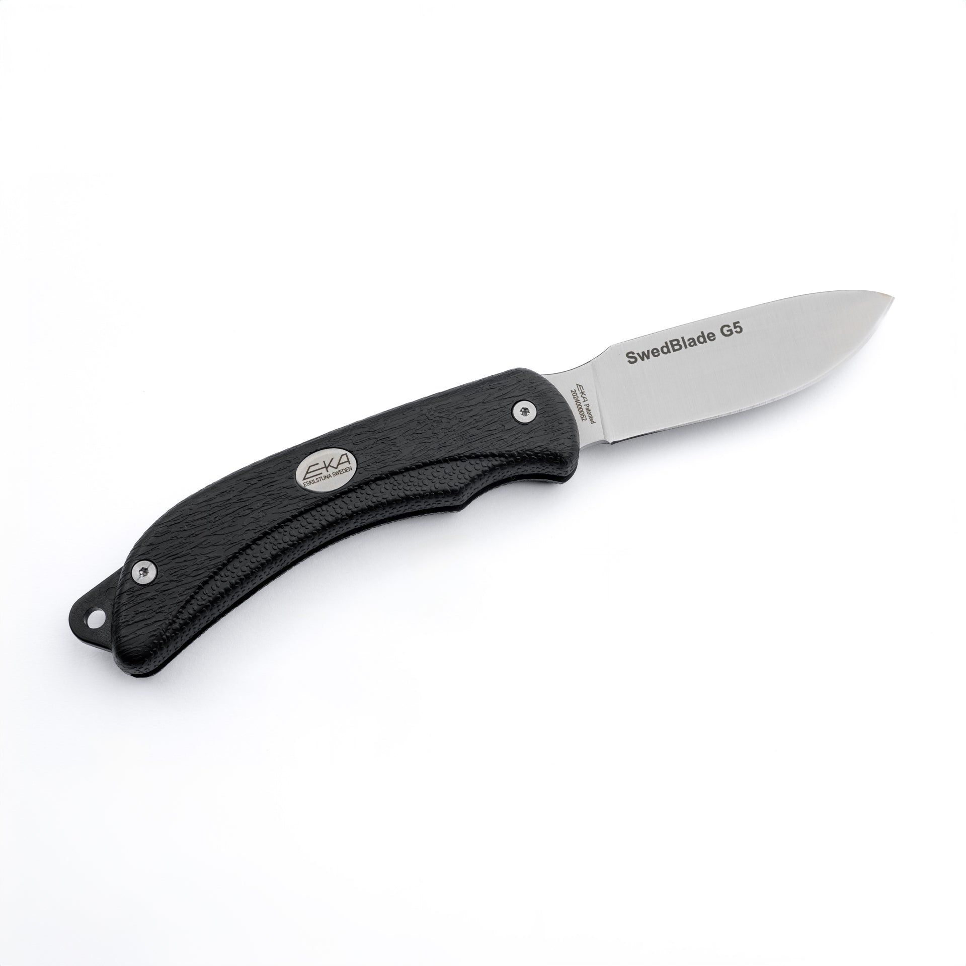 EKA SwedBlade G5 Black Profi Jagdmesser mit schwenkbarer Wechselklinge