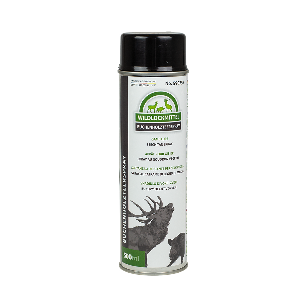 Eurohunt Buchenholzteer 500ml Spraydose Lockmittel für Schwarzwild und Rotwild