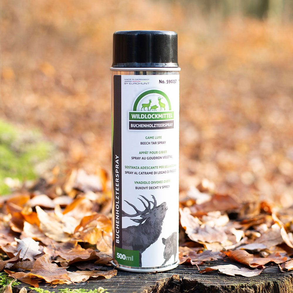 Eurohunt Buchenholzteer 500ml Spraydose Lockmittel für Schwarzwild und Rotwild