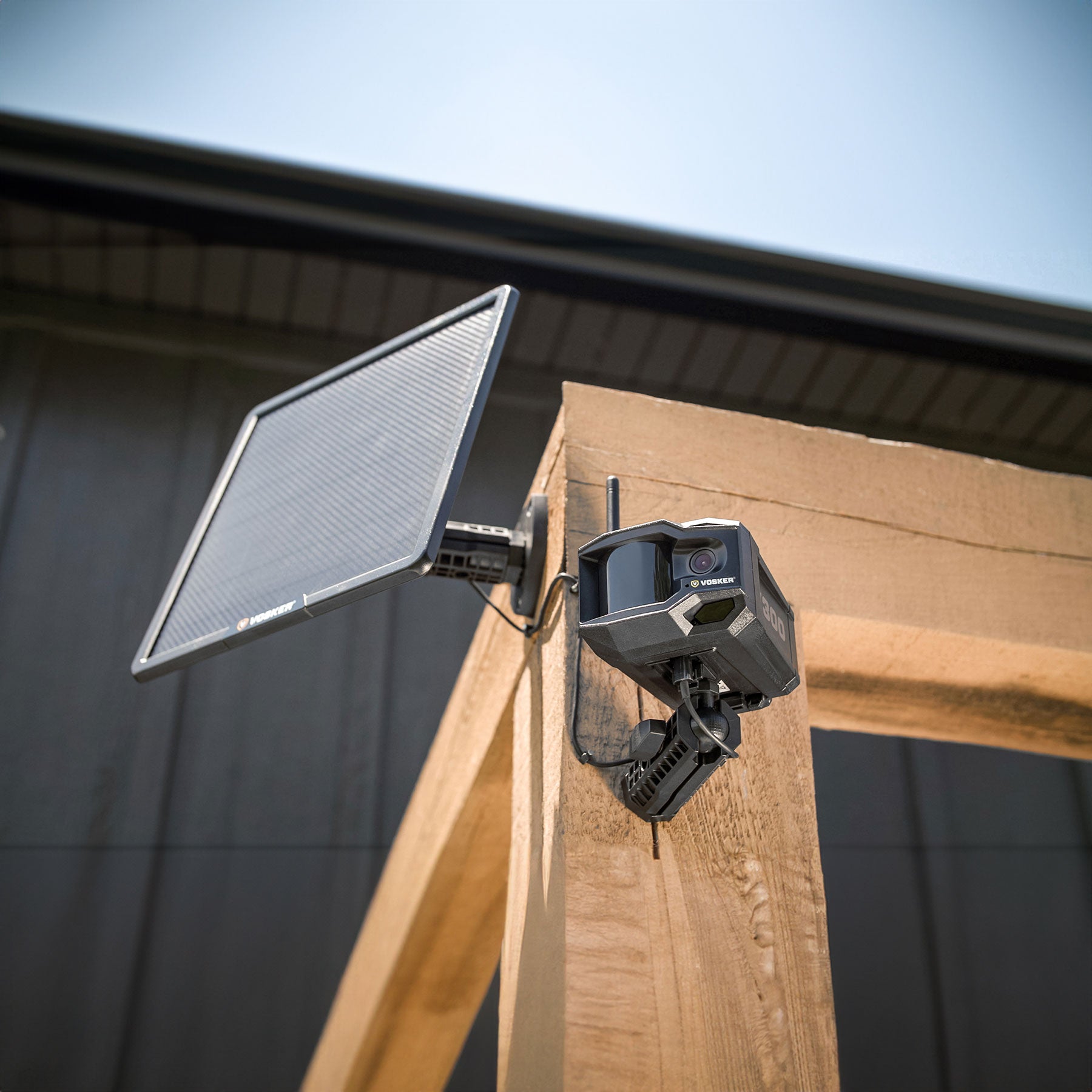 Vosker V300 Ultimate Solar 4G LTE Überwachungskamera Full HD Set