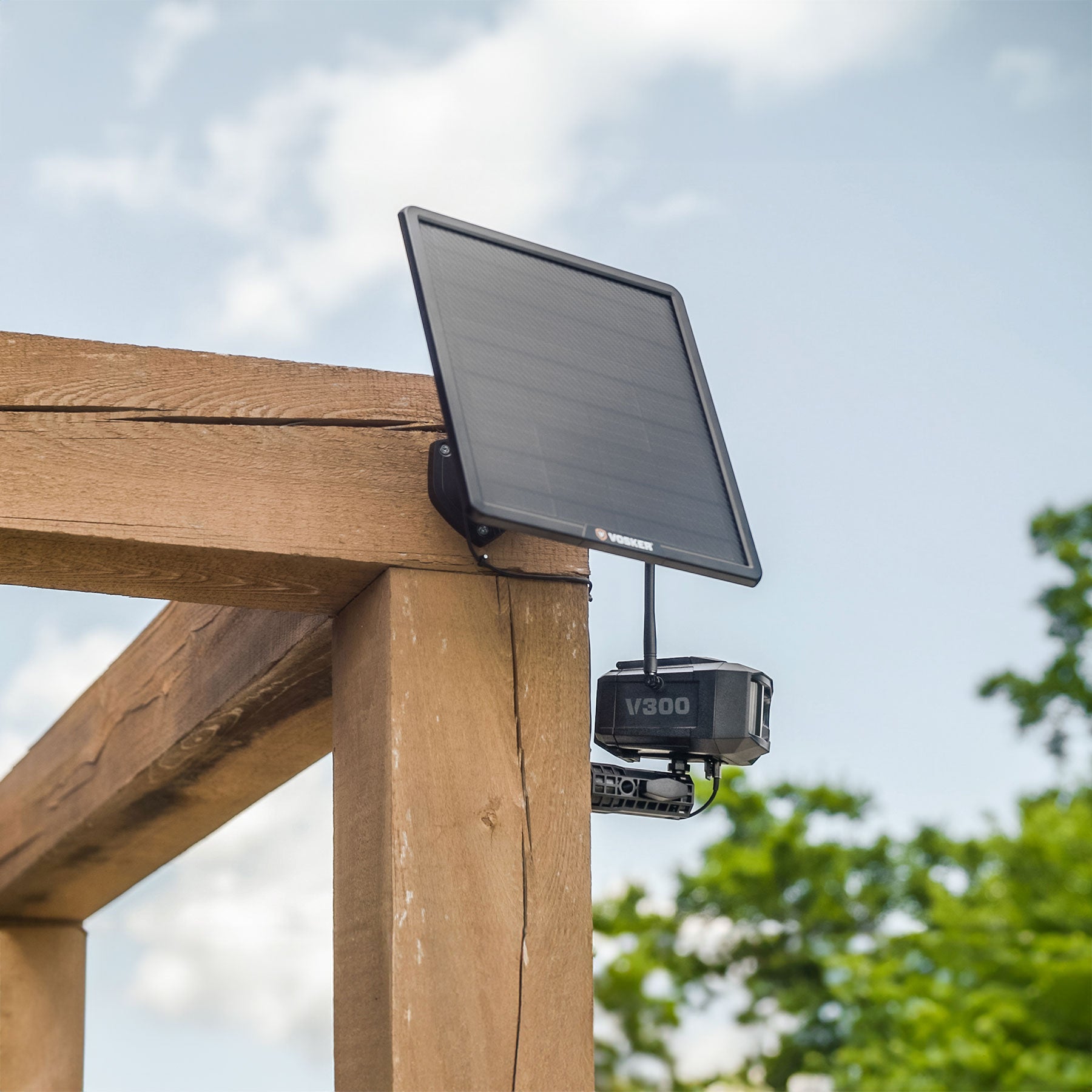 Vosker V300 Ultimate Solar 4G LTE Überwachungskamera Full HD Set