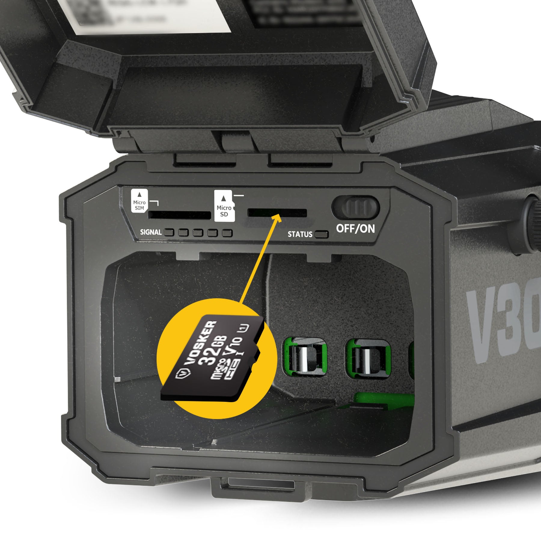 Vosker V300 Ultimate Solar 4G LTE Überwachungskamera Full HD Set