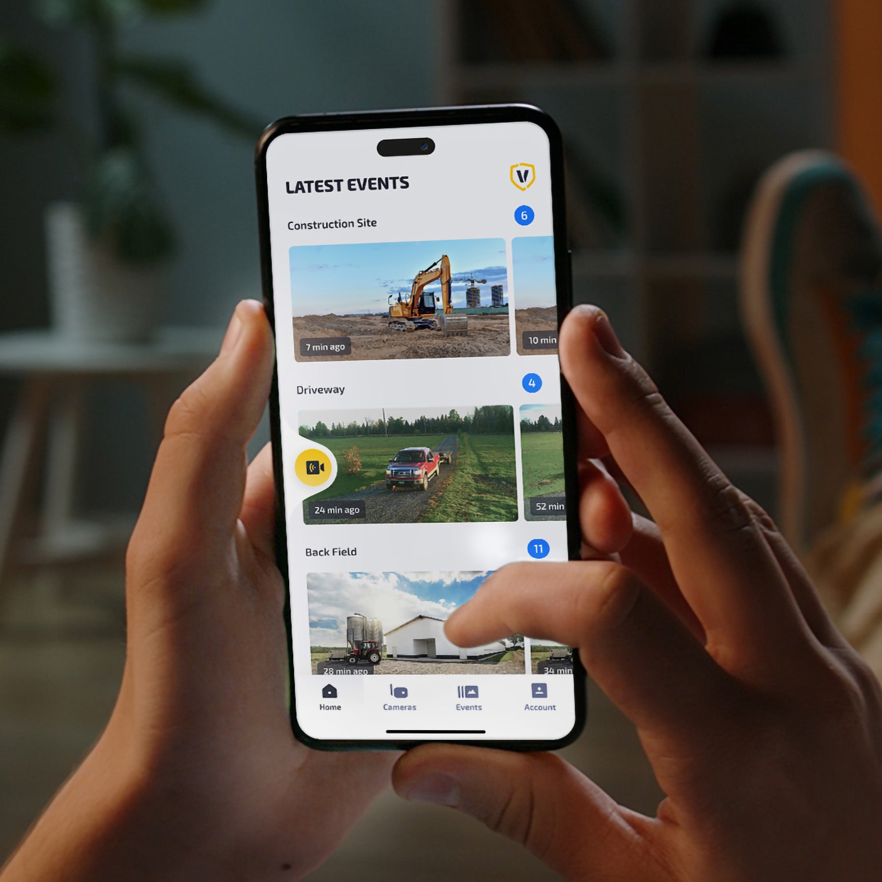 Vosker V300 Ultimate Solar 4G LTE Überwachungskamera Full HD Set