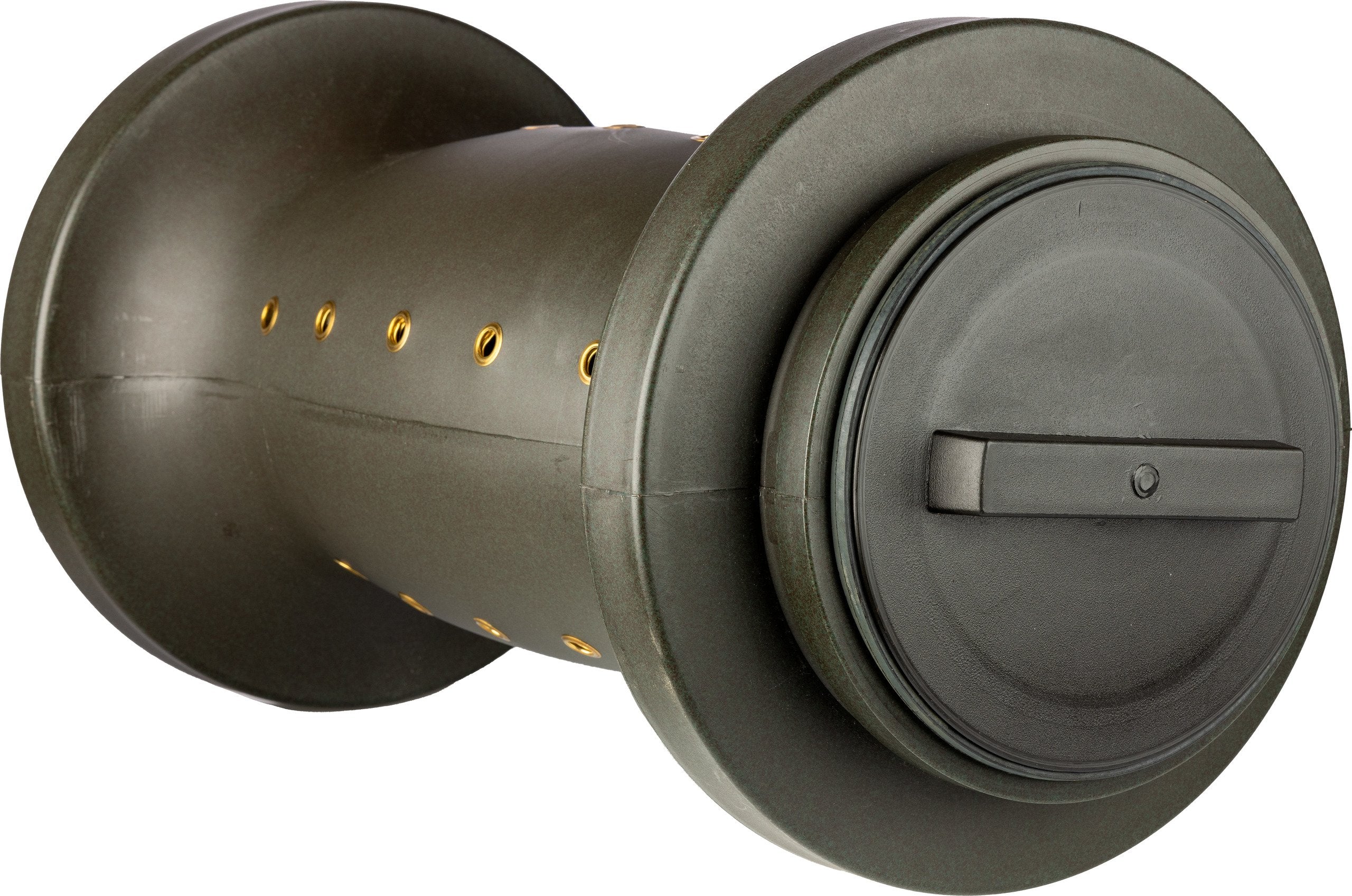 Eurohunt Robuste Wetterfeste Futtertrommel 2.0 für Effiziente Wildfütterung Jagdzubehör