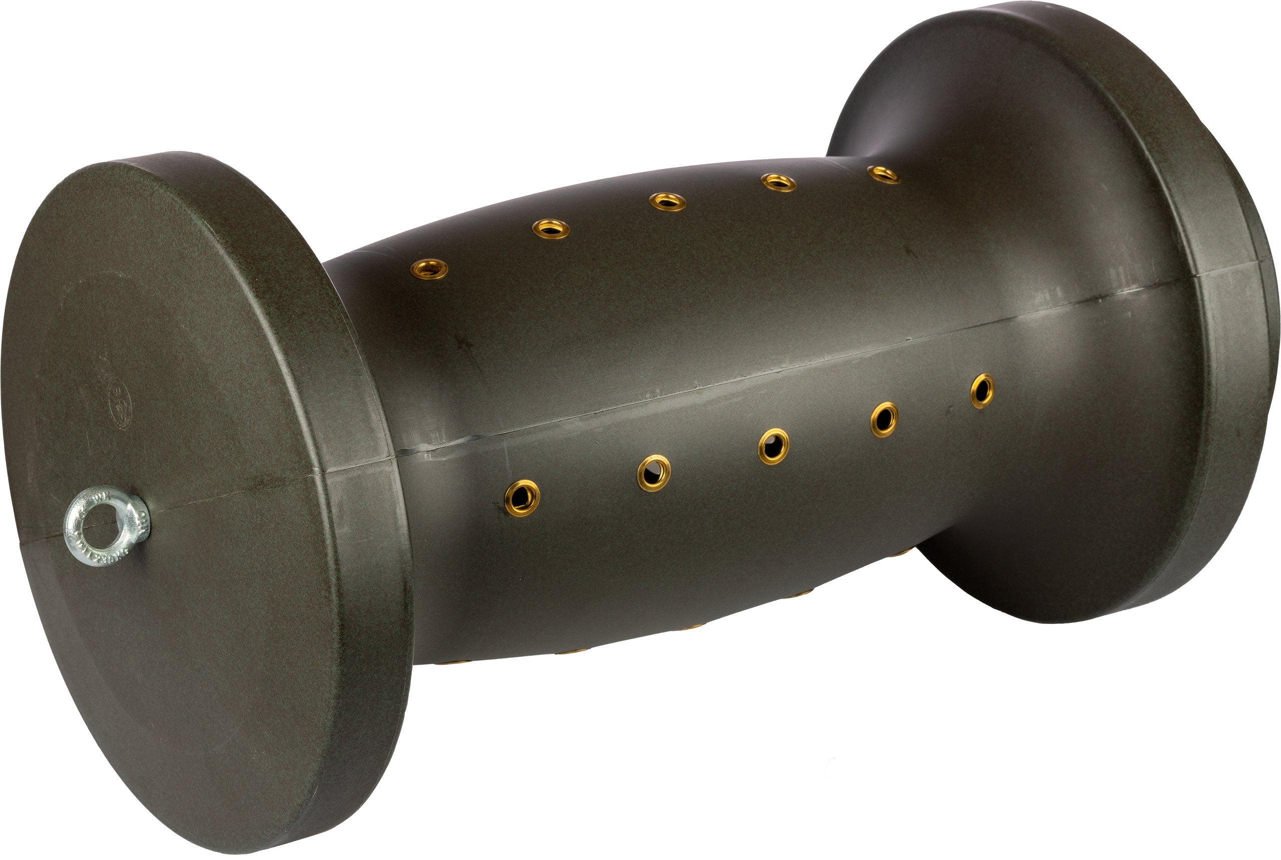 Eurohunt Robuste Wetterfeste Futtertrommel 2.0 für Effiziente Wildfütterung Jagdzubehör