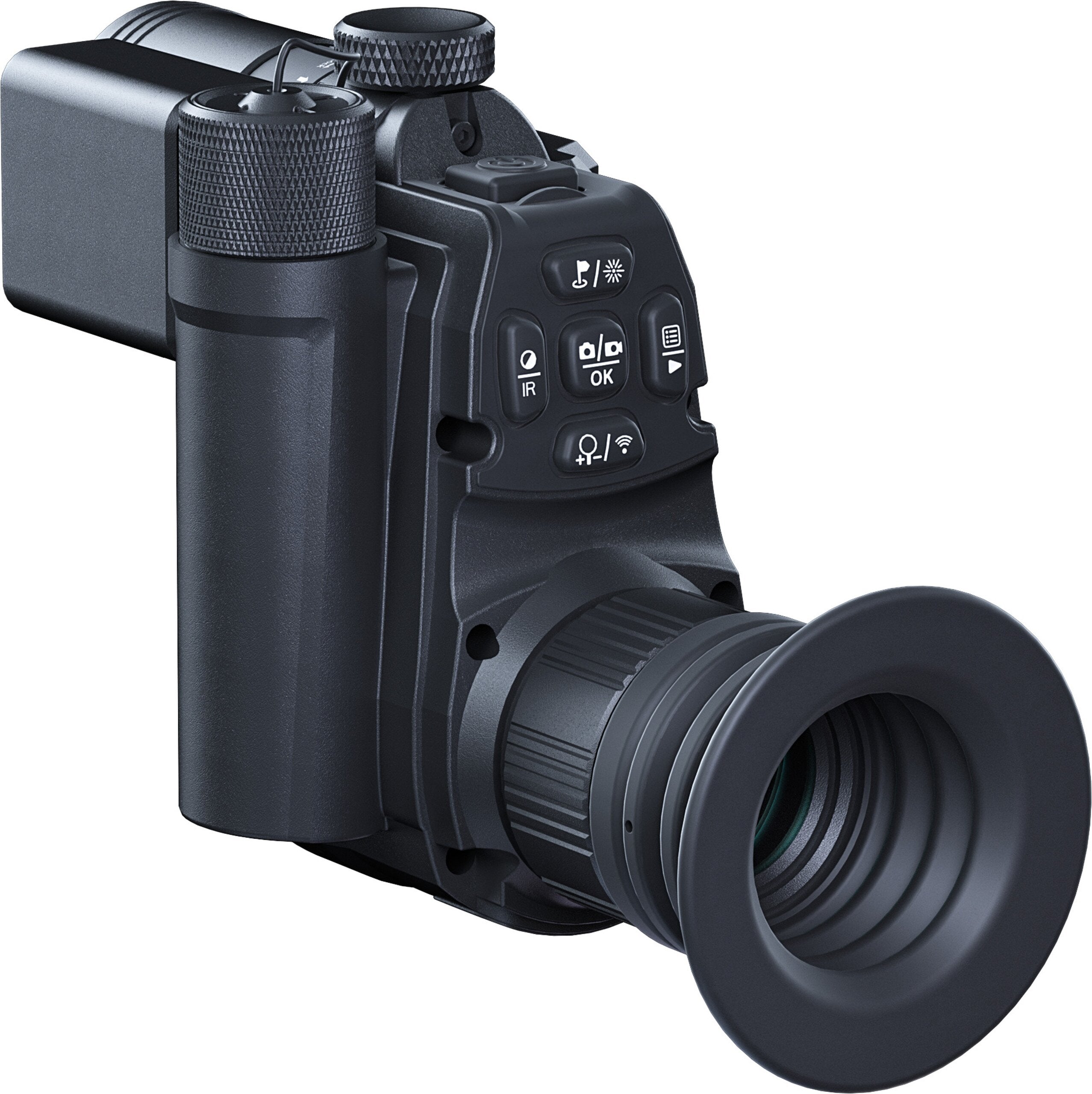 Pard NV007SP2 LRF Digitales Nachtsicht-Nachsatzgerät mit 4K-Sensor und Laser-Entfernungsmesser