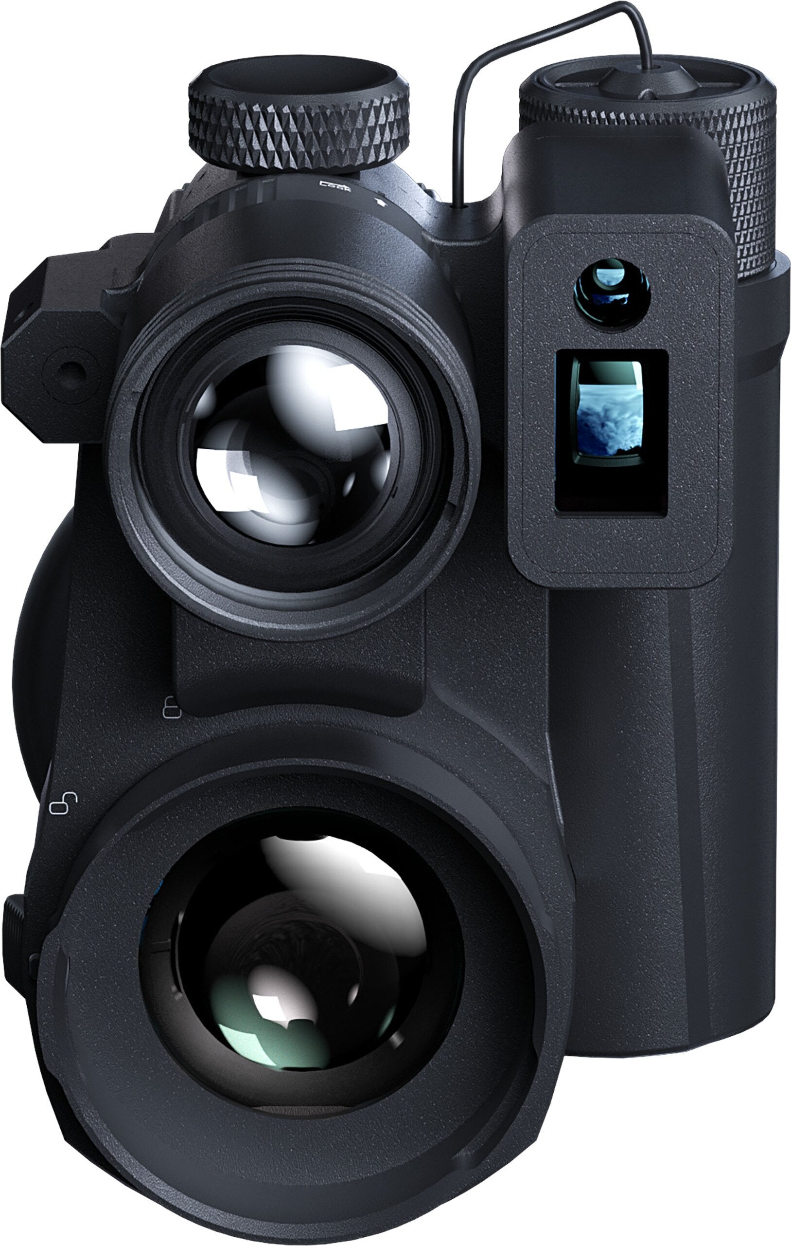 Pard NV007SP2 LRF Digitales Nachtsicht-Nachsatzgerät mit 4K-Sensor und Laser-Entfernungsmesser