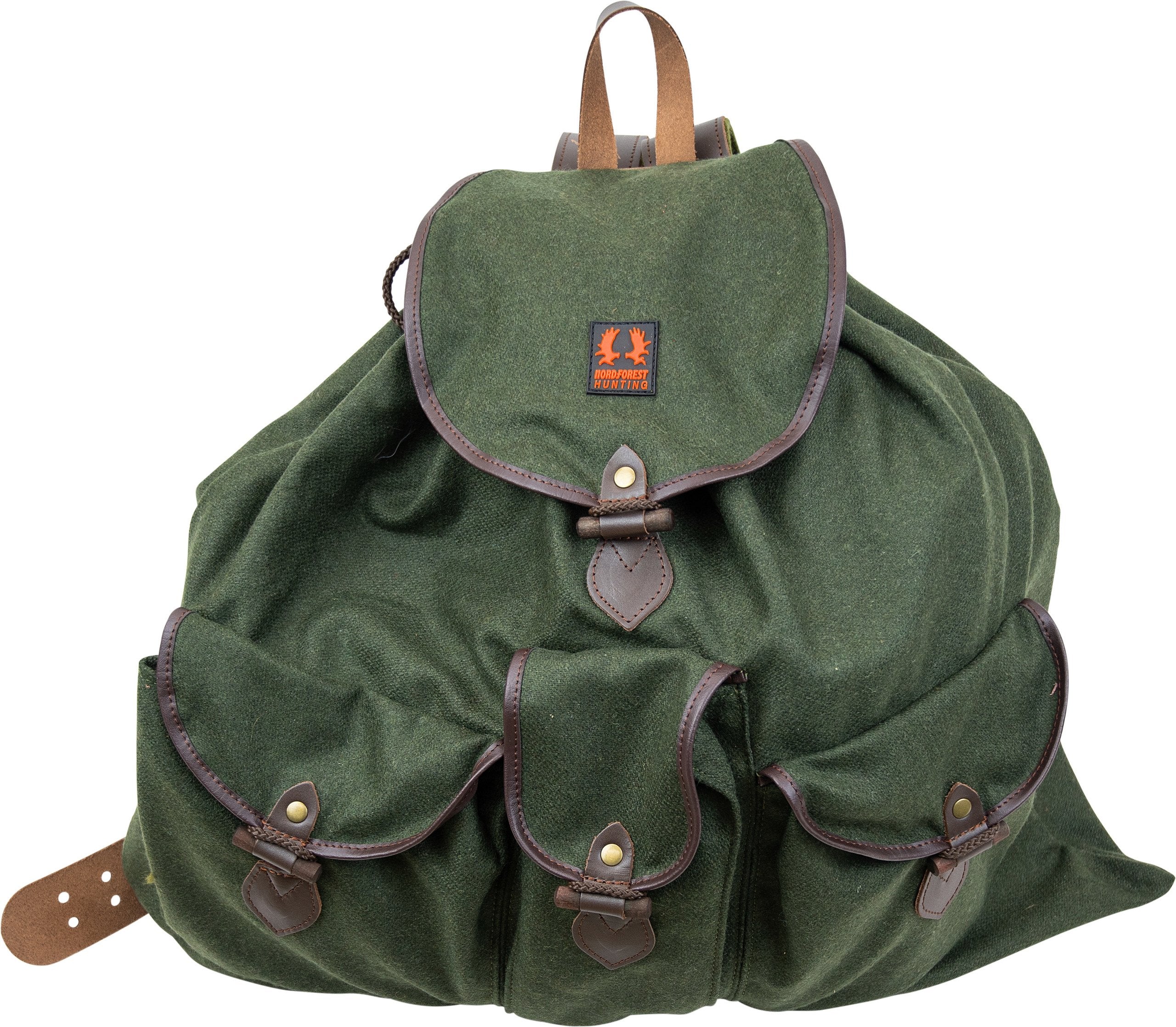 Nordforest Hunting Klassischer 20L Lodenrucksack: Lautlos, Wasserabweisend, Perfekt für Jagd
