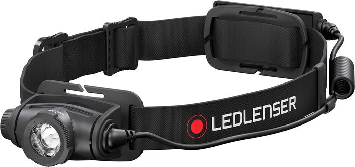 Ledlenser H5R Core Akku-LED Stirnlampe: Wasserdicht, Fokussierbar, 500 Lumen, 50h Laufzeit