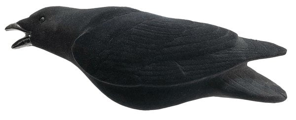 Realistisches Final Approach Lockkrähen-Set: 3 beflockte XL-Lockvögel für effektive Jagd