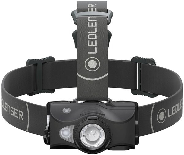 Ledlenser MH8 Akku-LED Stirnlampe mit 600 Lumen, Farblicht & abnehmbarem Kopf