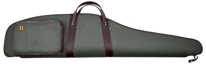 Nordforest Hunting Premium Waffenfutteral Tiroler Loden: Robuster Gewehrschutz, dick gepolstert