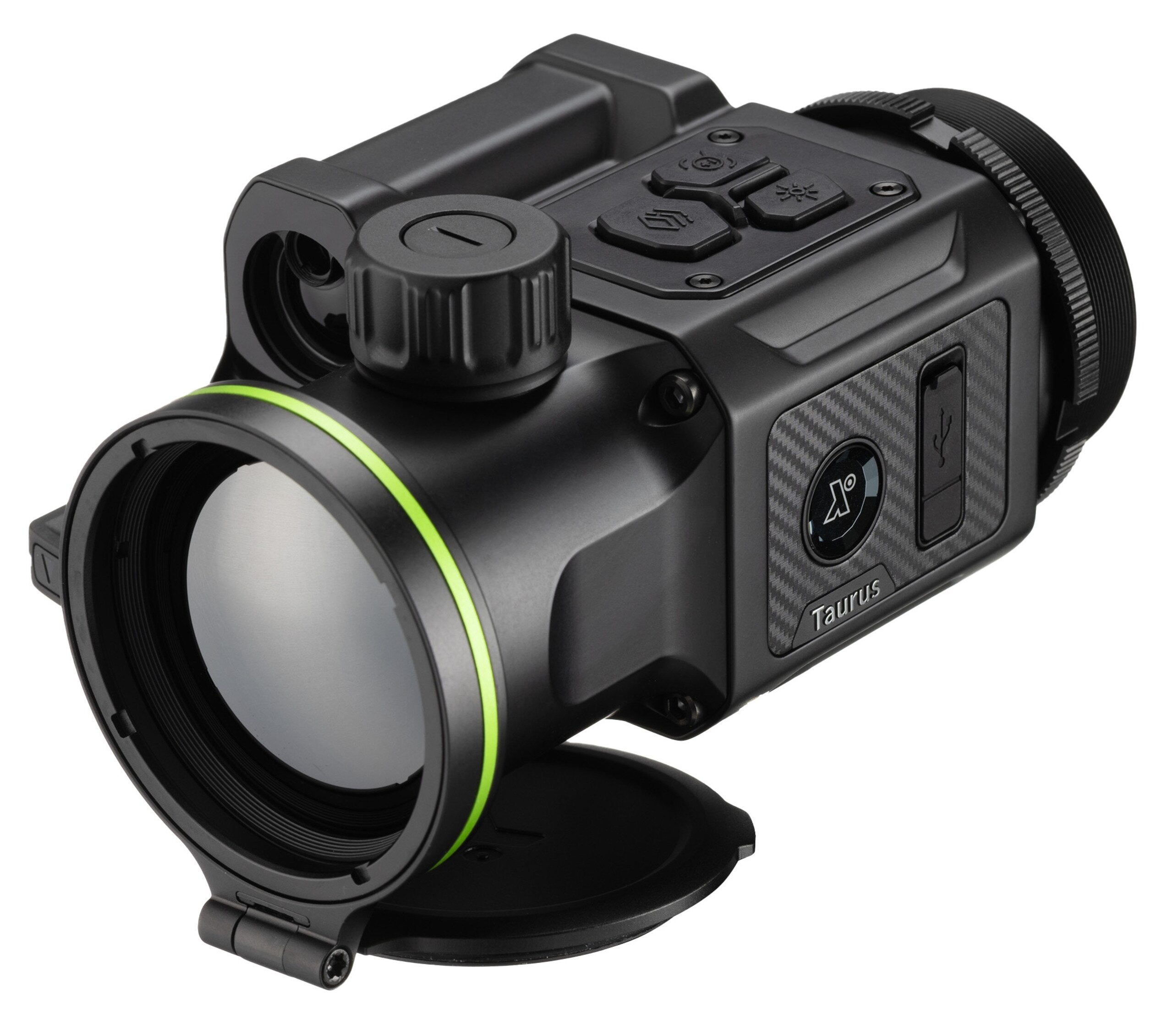 Pixfra Taurus T650 LRF Wärmebildgerät mit Laser-Entfernungsmesser für Jagd & Outdoor