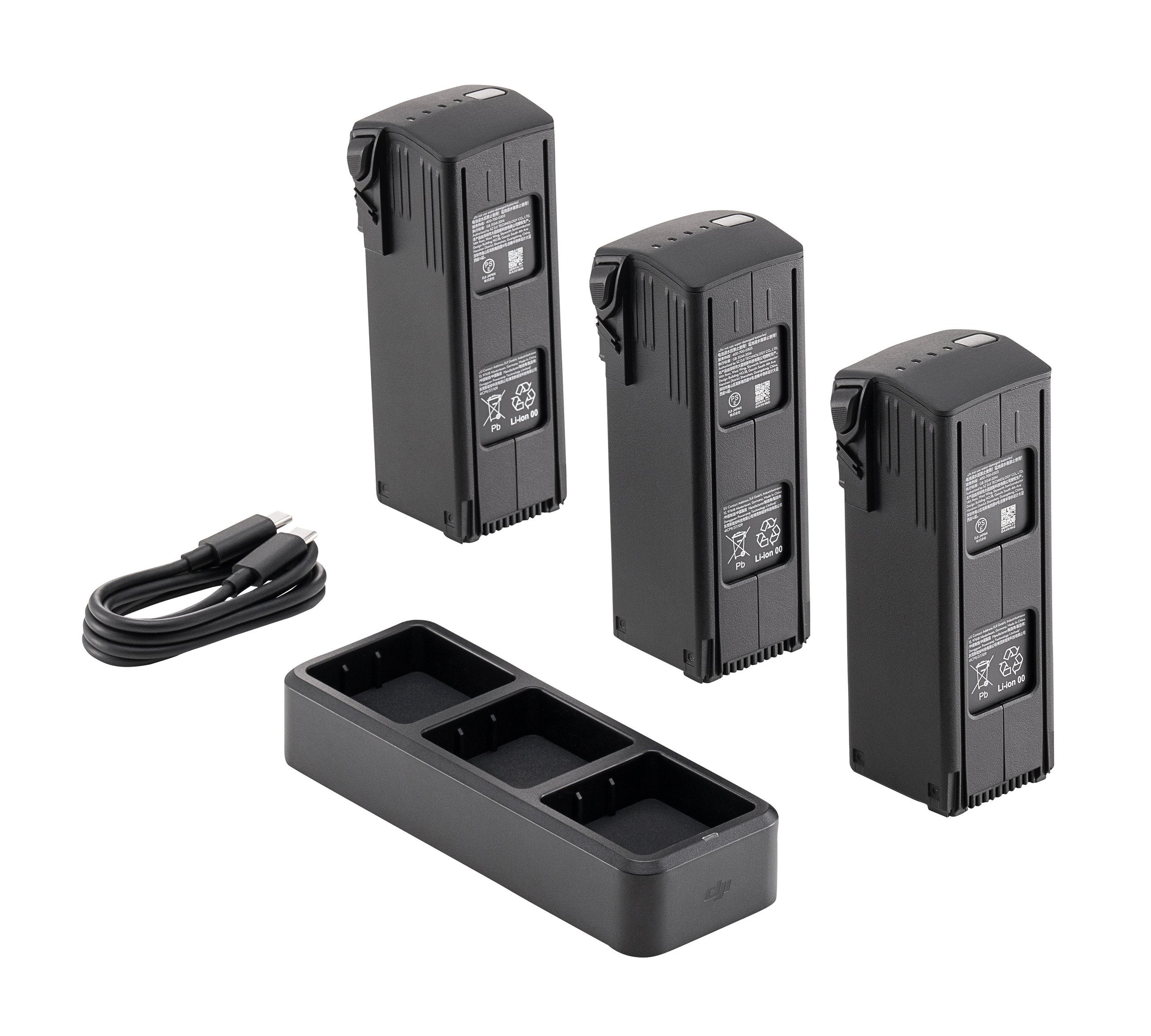 DJI Mavic 3 Akku-Set mit 3 intelligenten Flugakkus und 100W Ladestation