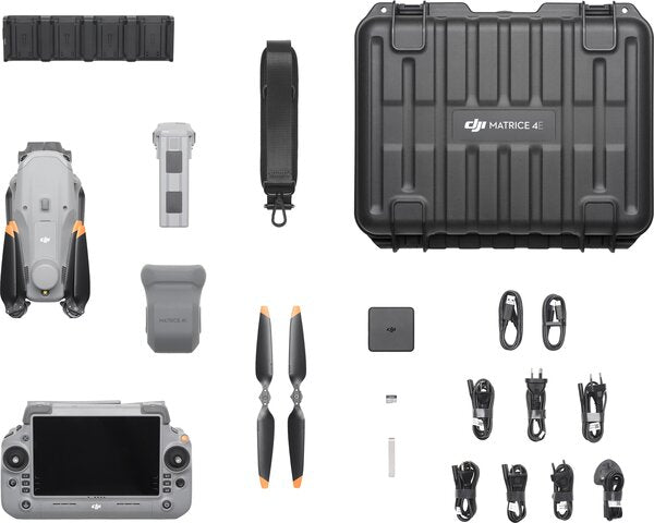 DJI Matrice 4E Profi-Drohne: Intelligente KI, Laser, Nachtsicht für Inspektion & Rettung