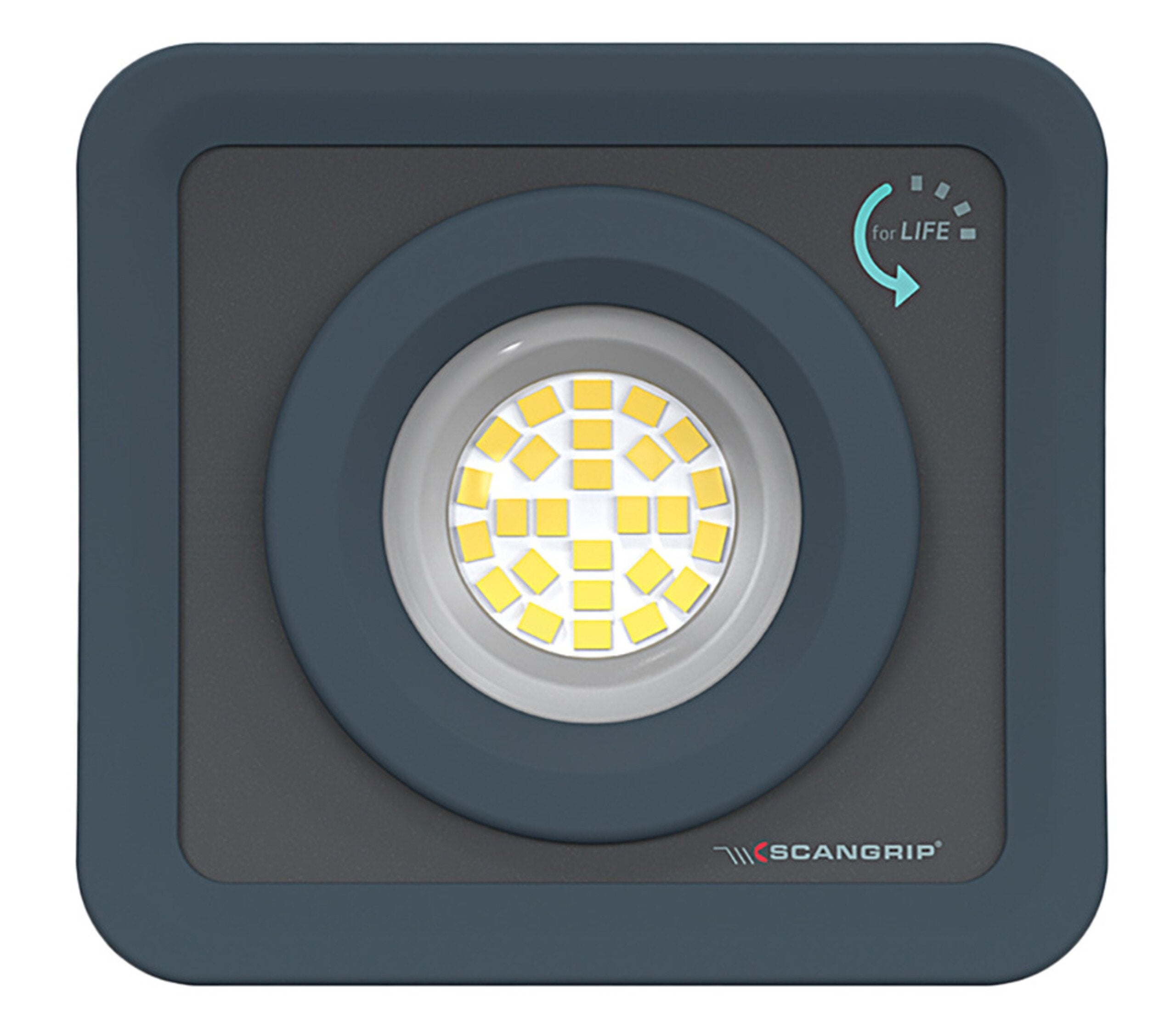 Scangrip Nova Mini: Kompakte wiederaufladbare LED-Arbeitsleuchte 1000 Lumen 4-in-1 Smart-Grip