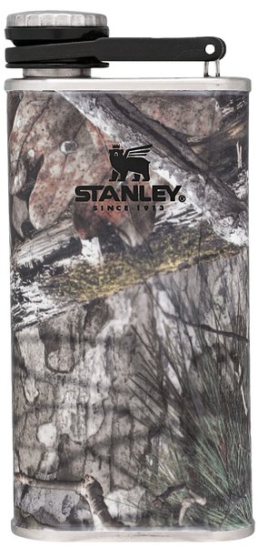 Stanley Classic Flachmann 236 ml – Robuster, Auslaufsicherer Edelstahl für Outdoor-Abenteuer