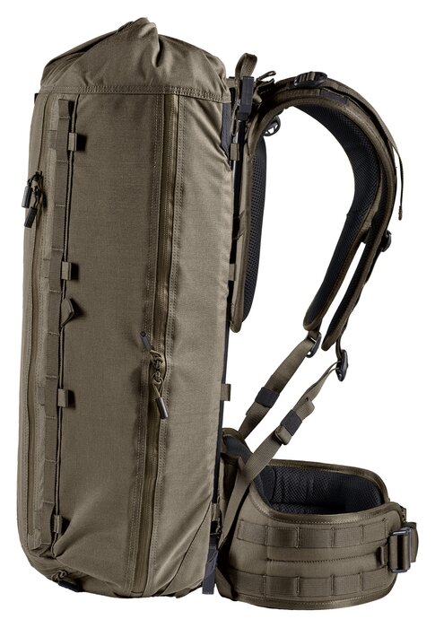 Vorn DLS Setup 1 Stabiler 50L Jagd Tragesystem Rucksack für Schwere Lasten