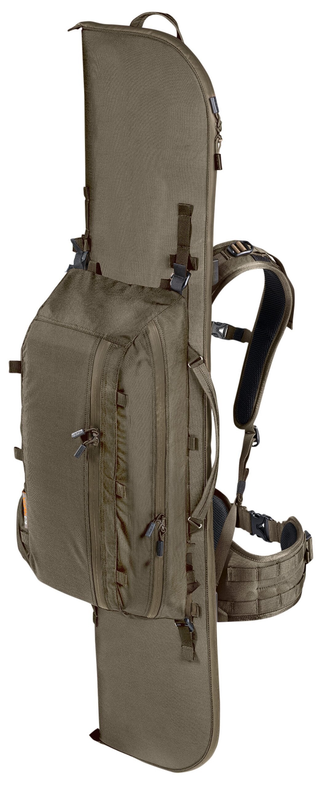 Vorn DLS Setup 1 Stabiler 50L Jagd Tragesystem Rucksack für Schwere Lasten