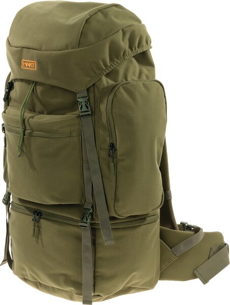 Hart Strone 50L Jagd- & Wanderrucksack: Wasserabweisend, Ergonomisch, Notfallpfeife, Viel Stauraum