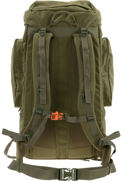 Hart Strone 50L Jagd- & Wanderrucksack: Wasserabweisend, Ergonomisch, Notfallpfeife, Viel Stauraum