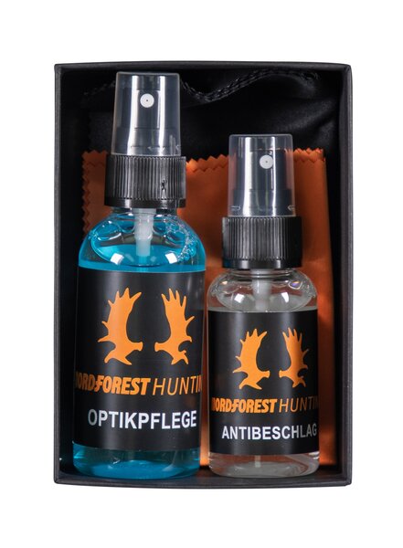 Nordforest Hunting Premium Optikpflege-Set für Ferngläser und Zielfernrohre - Kristallklare Sicht