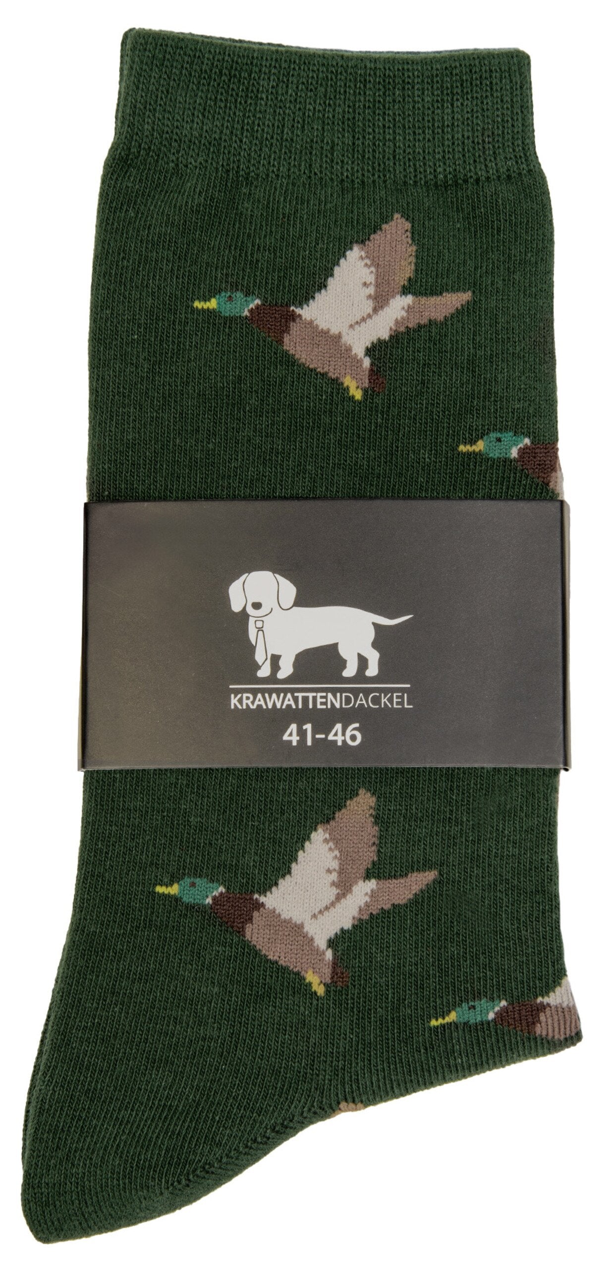 Bequeme Krawattendackel Socken mit lustigem Entenmotiv – ideal für Herren & Damen
