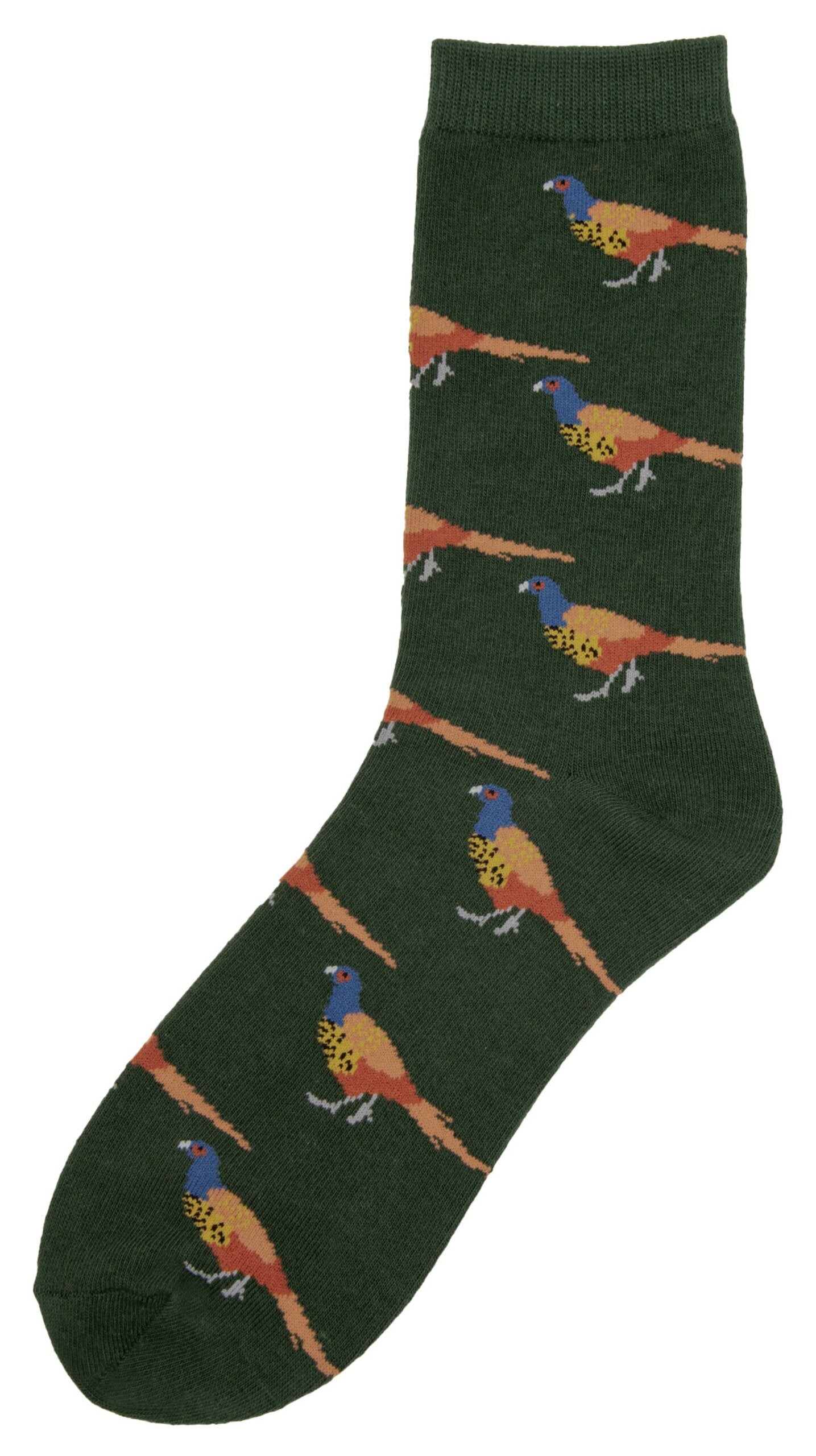 Bequeme Krawattendackel Socken mit elegantem Fasanen-Motiv für Herren und Damen