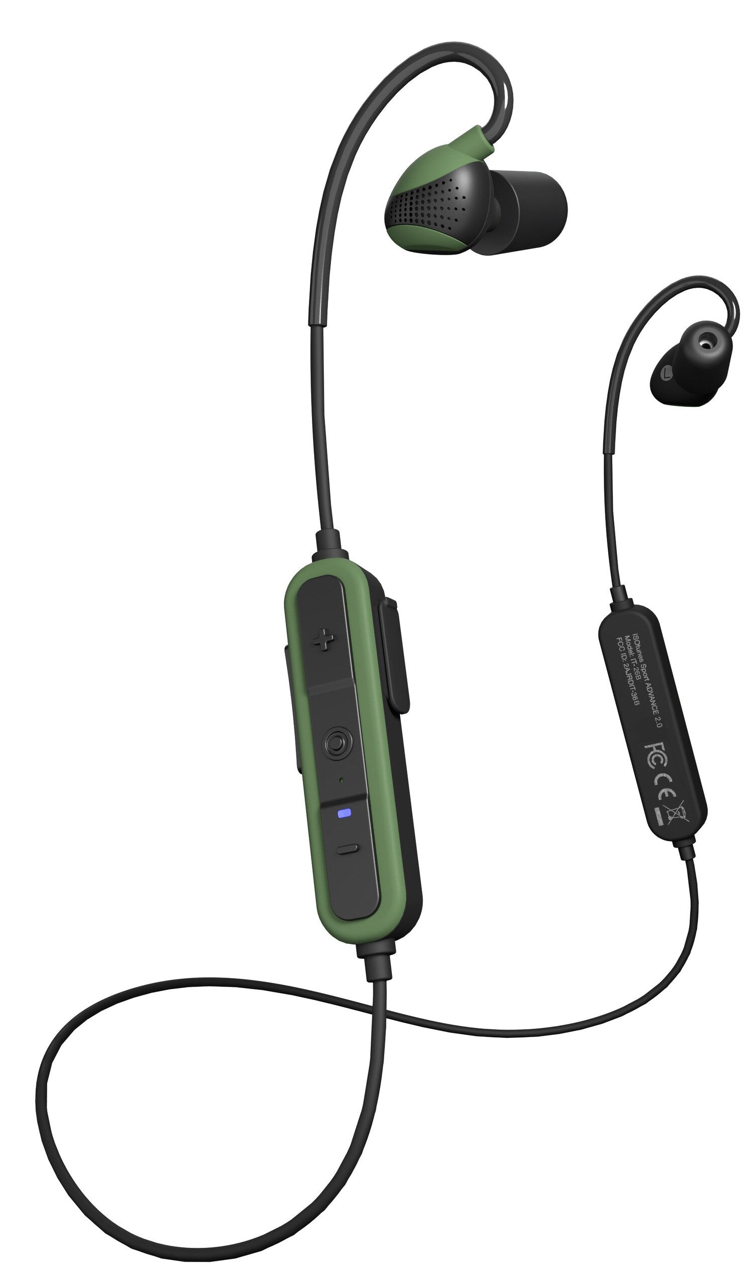 Isotunes Sport Advance 2.0 Aktiver Bluetooth Gehörschutzstöpsel für Jagd & Schießsport