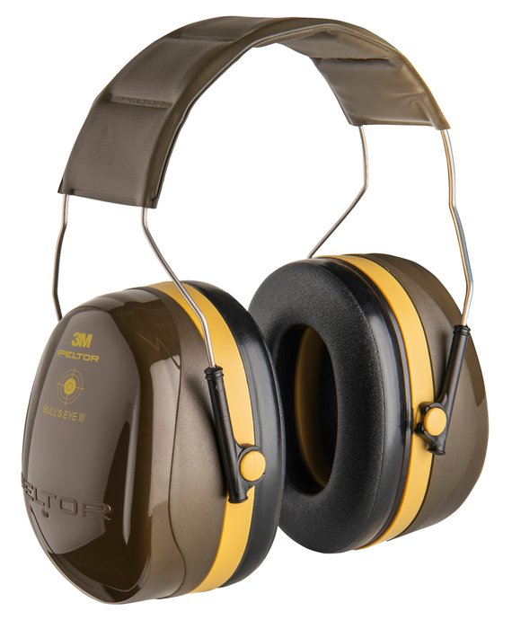 Peltor Bull's Eye III Gehörschutz für Großkaliber Pistolenschießen, 34 dB Dämmung
