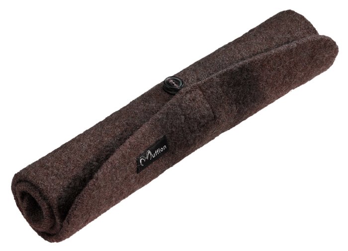 Mufflon Bo Premium Schurwolle Sitzunterlage: Warm, Robust, Faltbar für Outdoor & Jagd
