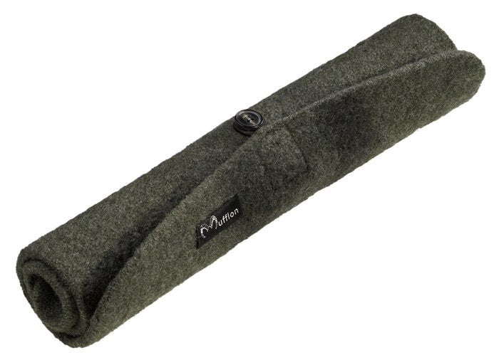 Mufflon Bo Premium Schurwolle Sitzunterlage: Warm, Robust, Faltbar für Outdoor & Jagd