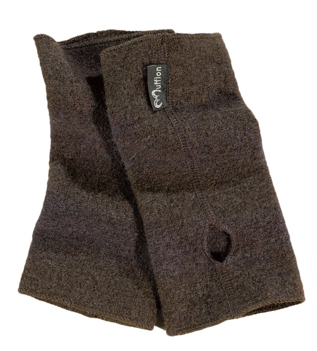 Hochwertige Mufflon Merino-Pulswärmer mit Daumenschlinge – Warm, Weich & Ganzjährig