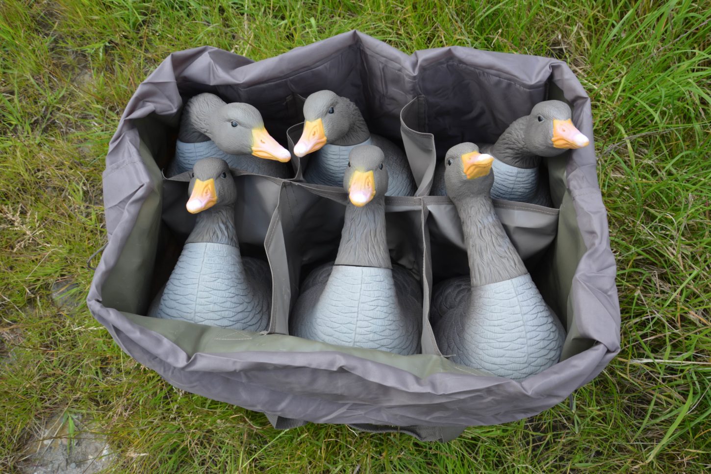 Prodecoys Premium 6-Fach Lockvogeltasche – Sichere Aufbewahrung für Gänselockvögel