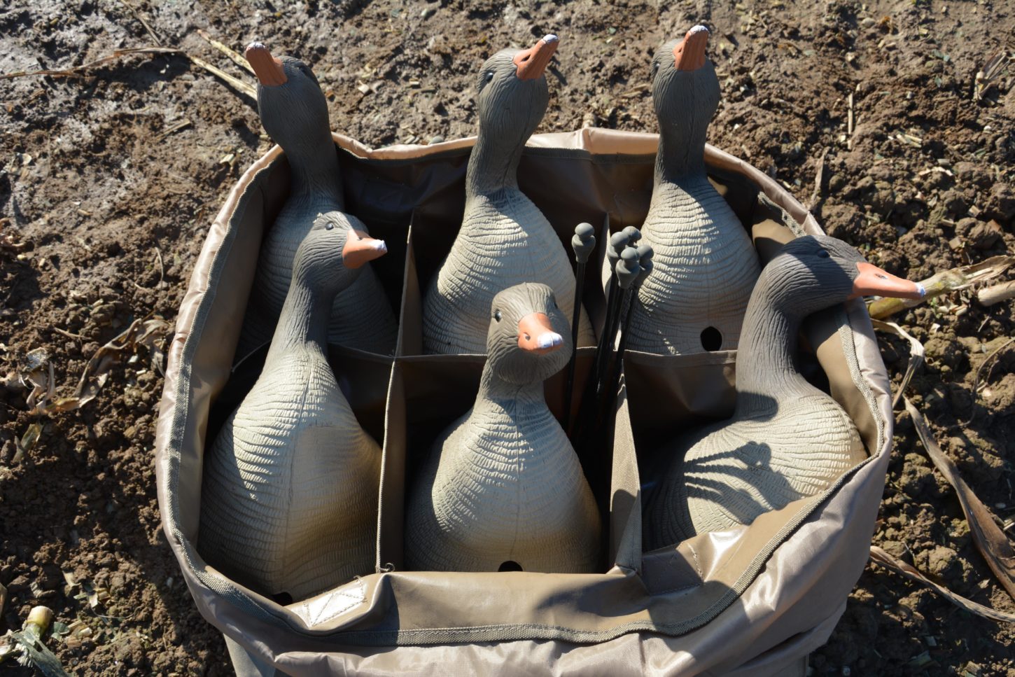 Prodecoys Premium 6-Fach Lockvogeltasche – Sichere Aufbewahrung für Gänselockvögel