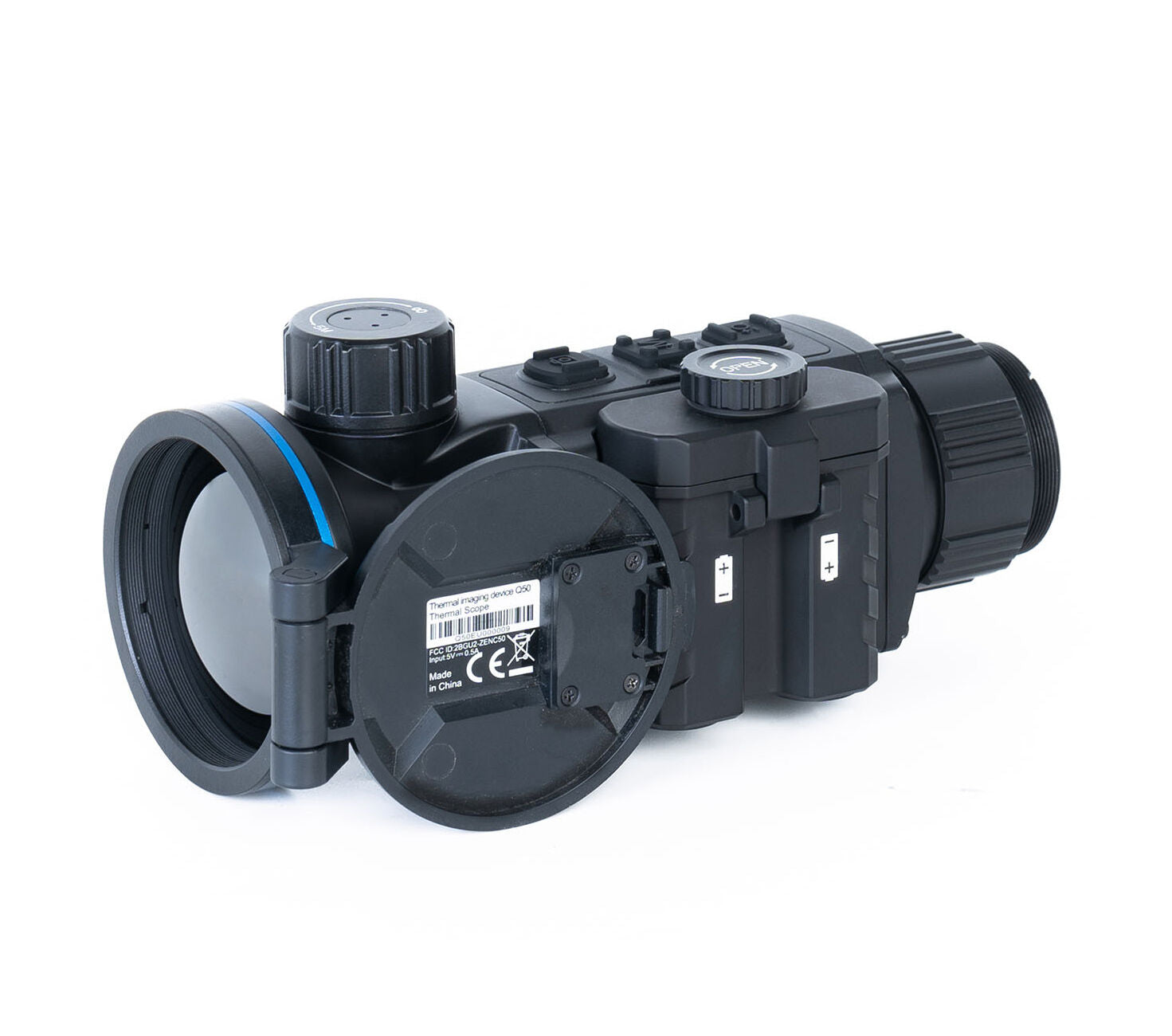 ZENTRON ZEN Q50 Wärmebildgerät Schwarz – Leistungsstark, Rechtssicher, Zukunftssicher für Jäger