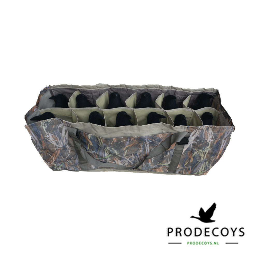 Premium 12-Fach Tarnfarben Lockvogel Tasche für den Feldtransport