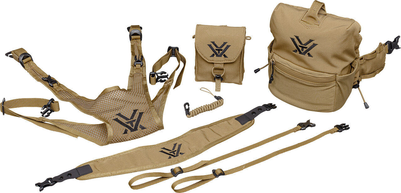 Vortex GlassPak Pro Fernglastasche: Robuster, Anpassbarer Tragekomfort für Deine Optik