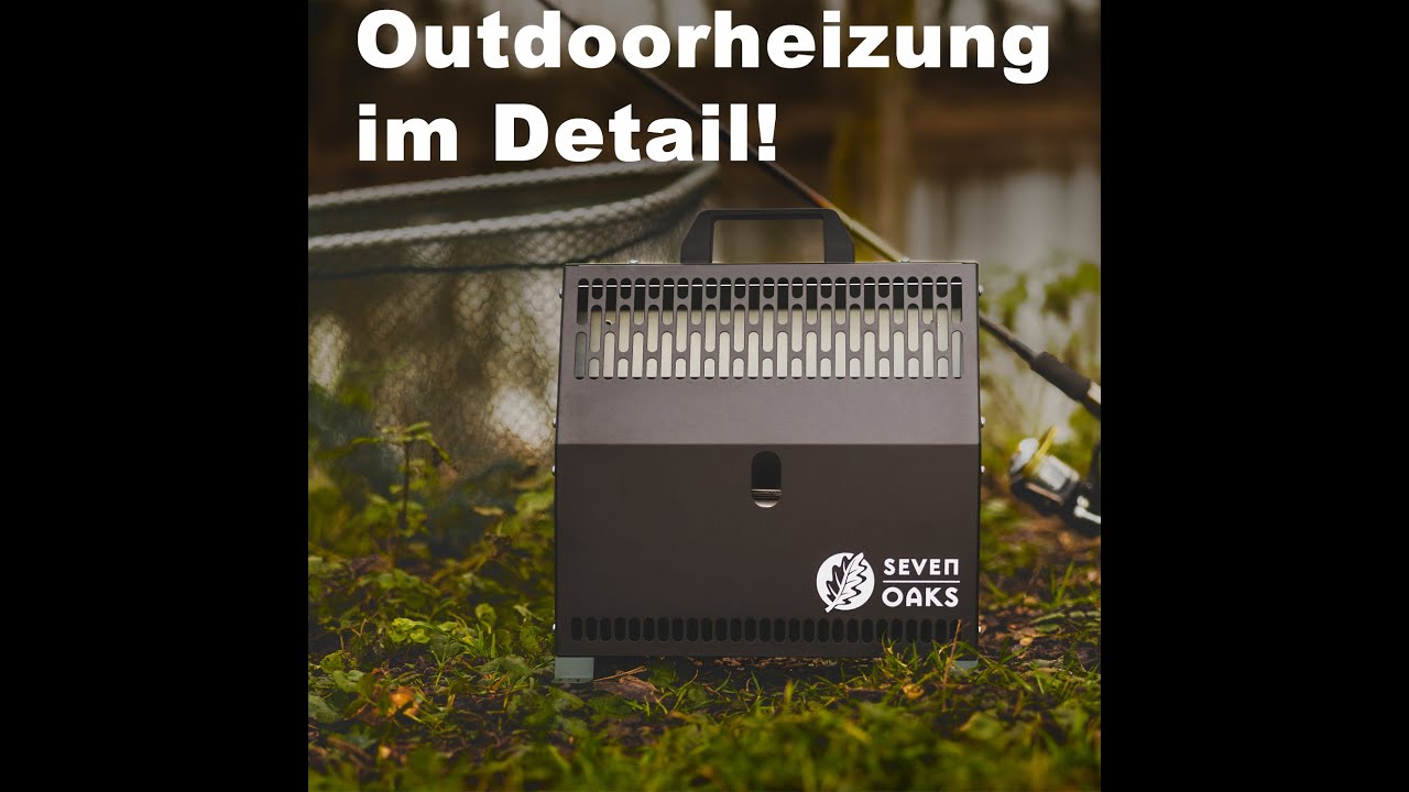 Seven Oaks Kanzelheizung Set: Warme Outdoor Gasheizung mit Halter & 3 Coleman Kartuschen