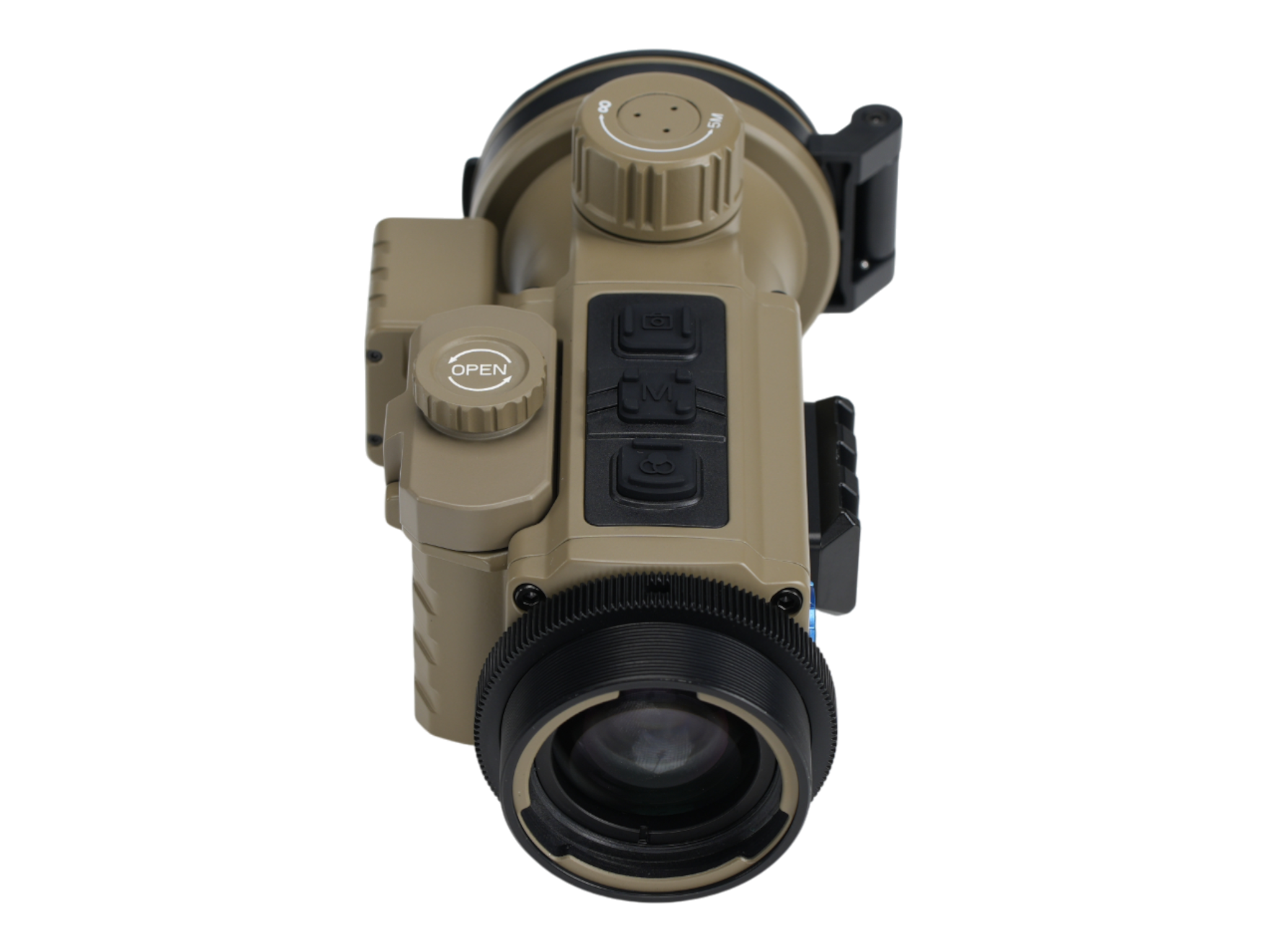 ZENTRON C50R TAN Hochleistungs-Wärmebild-Vorsatzgerät mit Präzisions-Laser-Entfernungsmesser